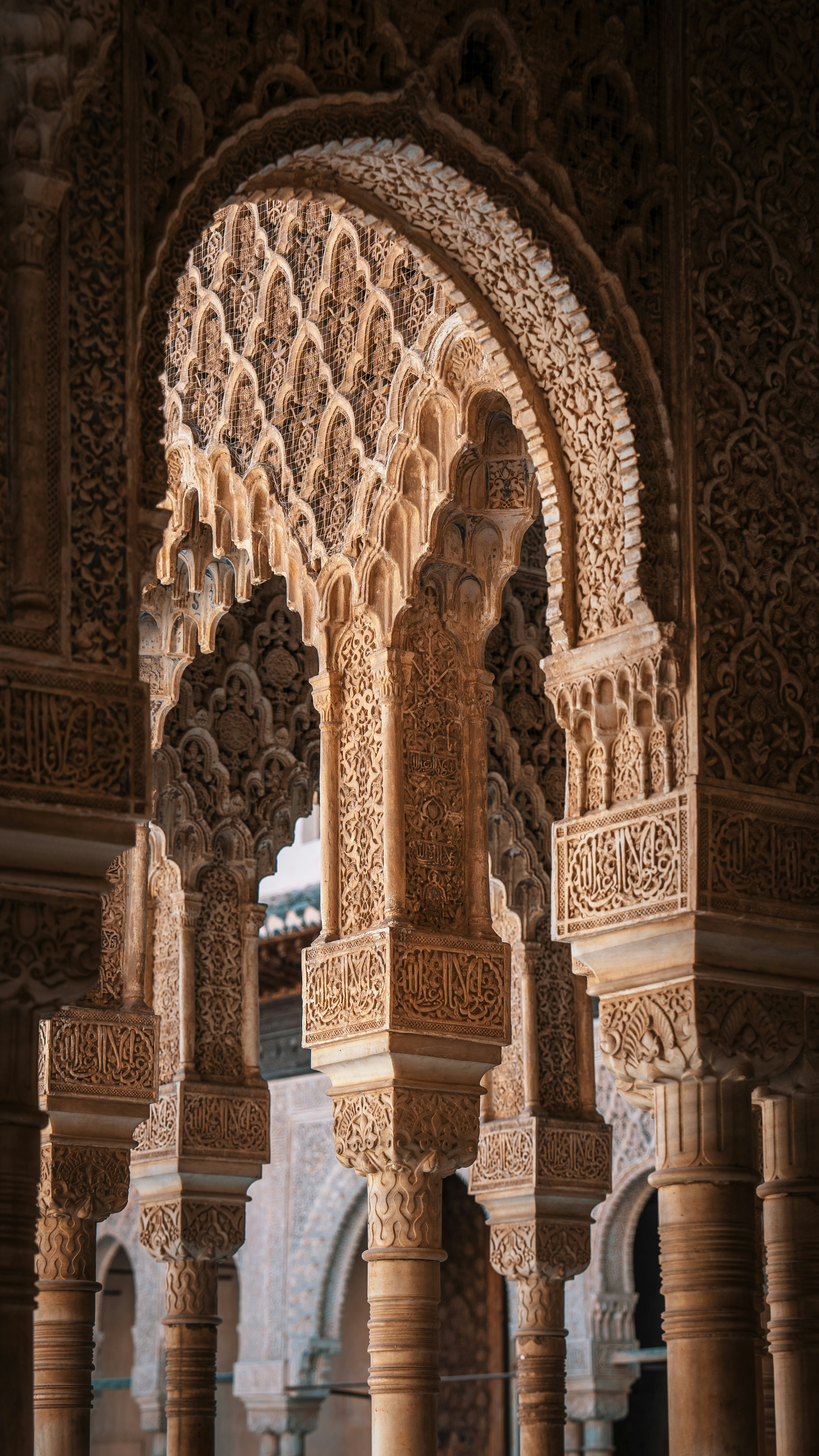Alhambra de Granada al atardecer