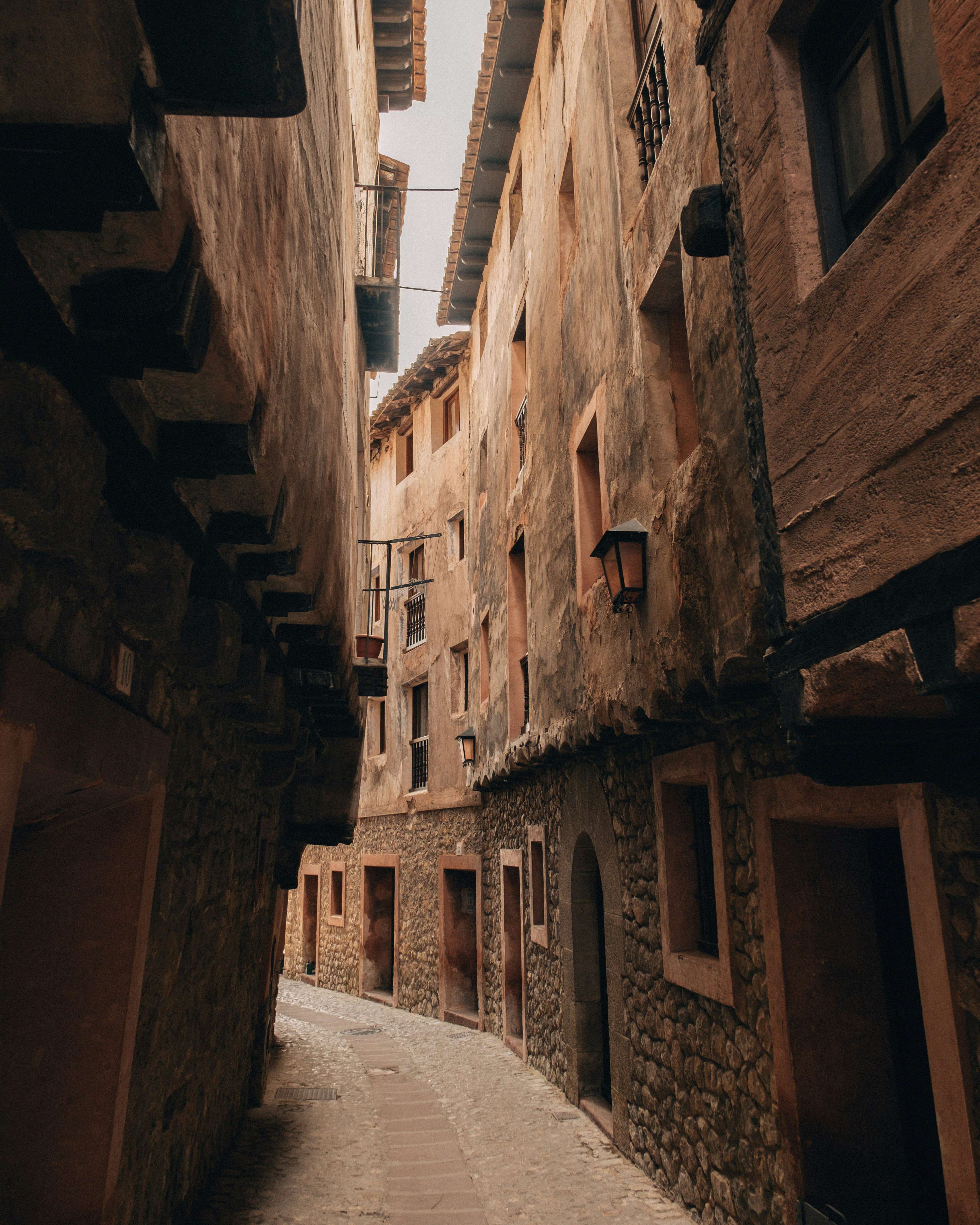 Casco histórico rosado de Albarracín, Teruel